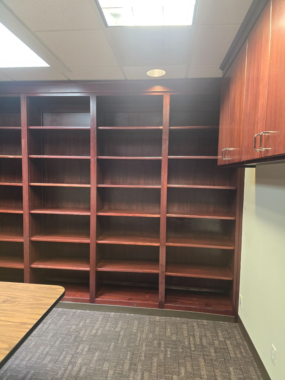 Move-out clean — office suite handover