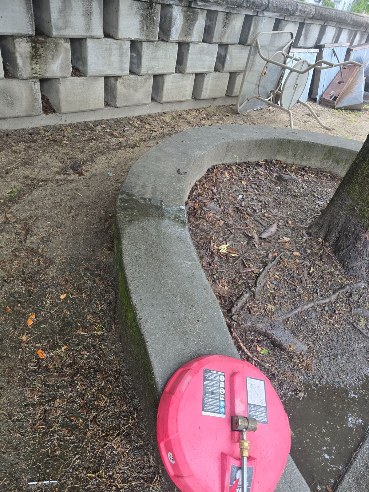 Pressure washing